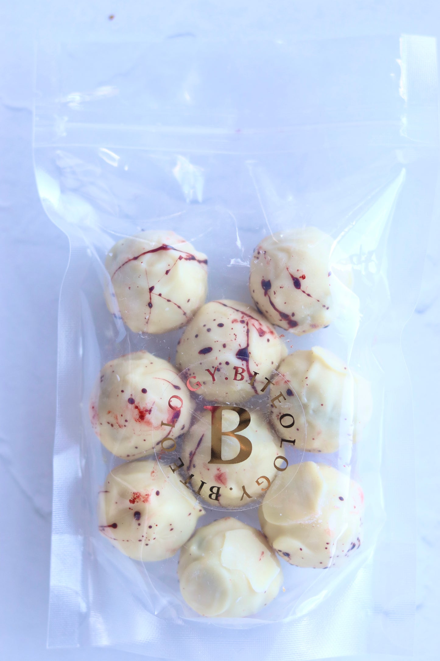 9 Mixed Berry Ganache Truffles