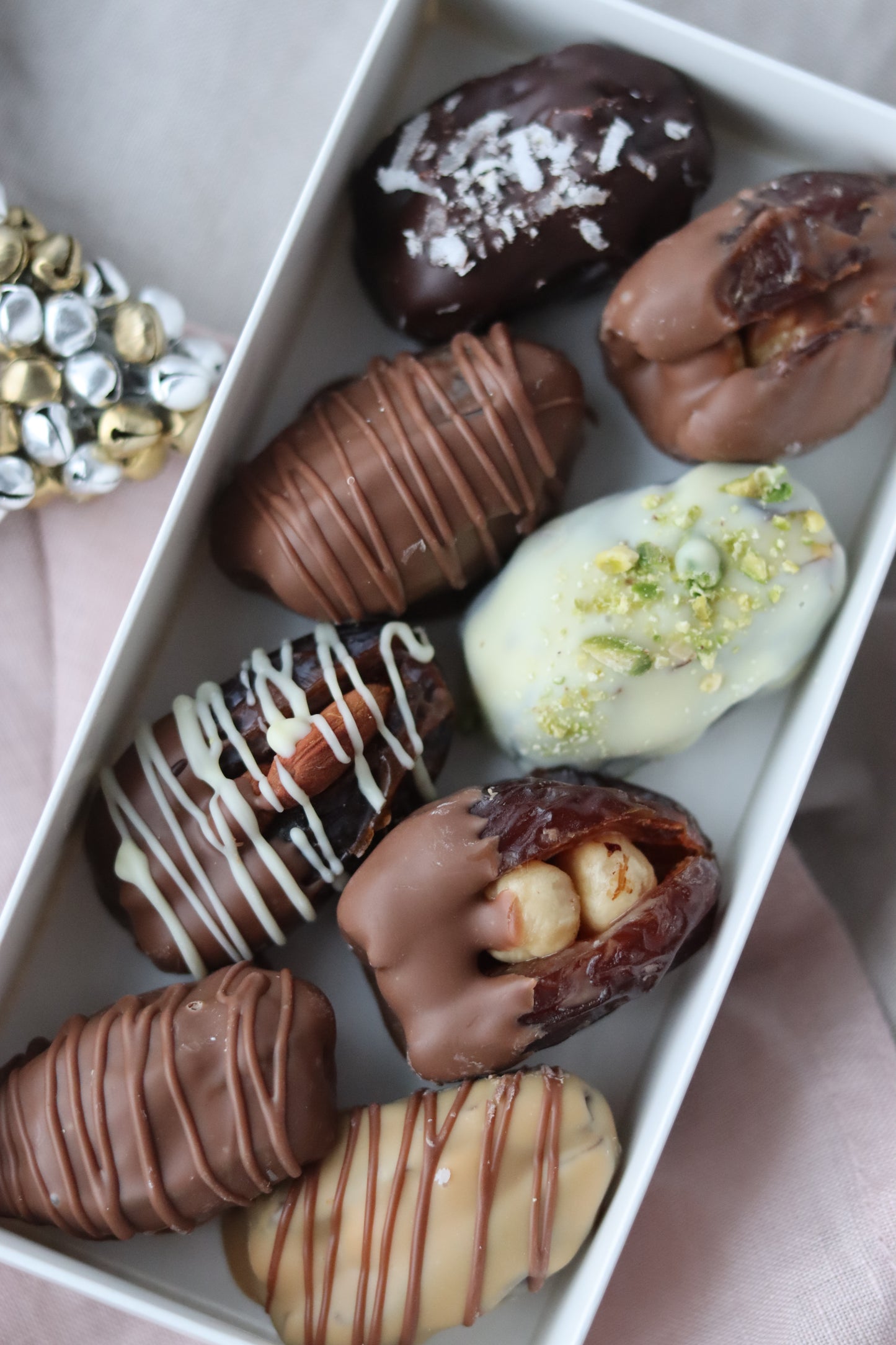 Chocolate Dates - Box of 8 (not available for postal orders)