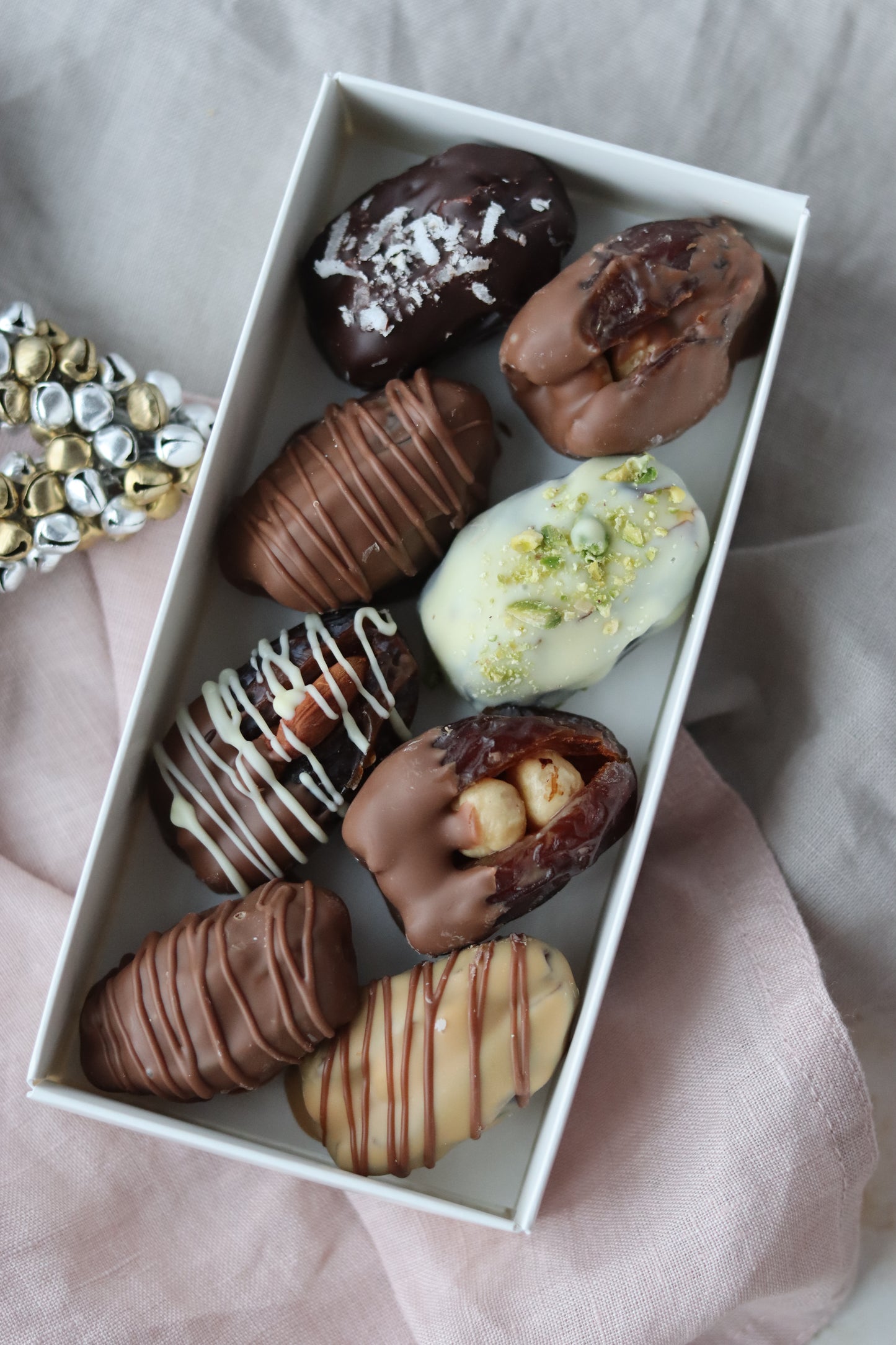 Chocolate Dates - Box of 8 (not available for postal orders)