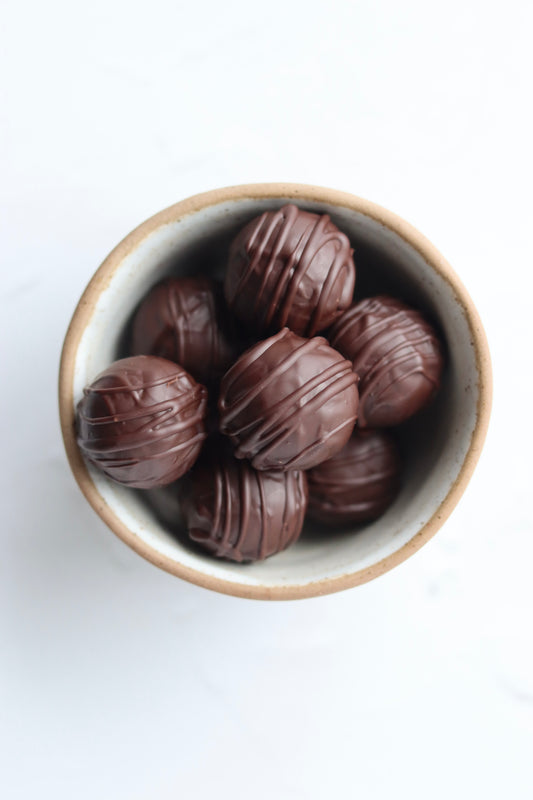 9 Dark Chocolate Truffles