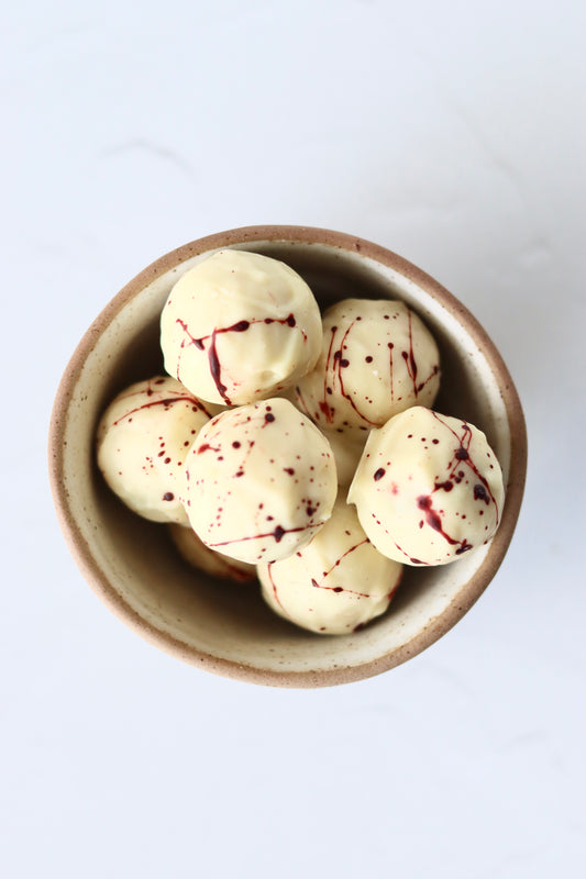 9 Cherry Gel & Almond Truffles