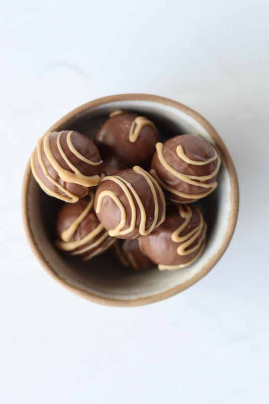 9 Crispy Peanut Truffles