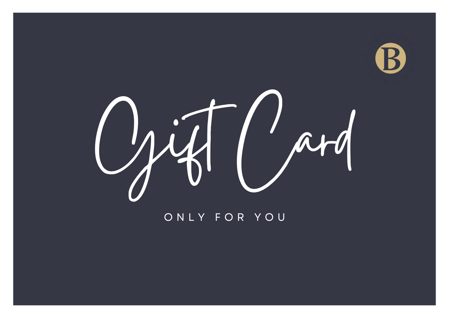 Sweet Biteology GiftCard